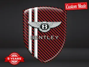 Bentley Car Back Window Decals Durable Limited High Quality